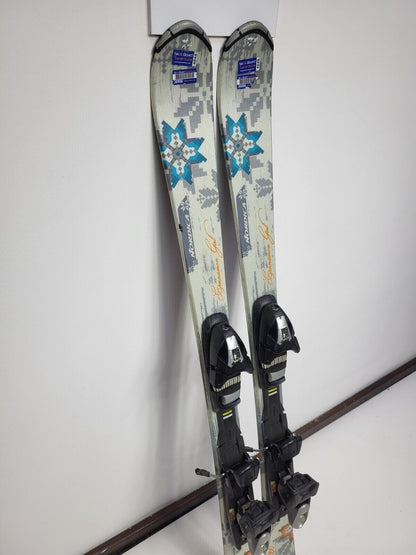Nordica Cinnamon Gold 120 cm Ski + Elan ESP 7.5 Bindungen Sport Winter