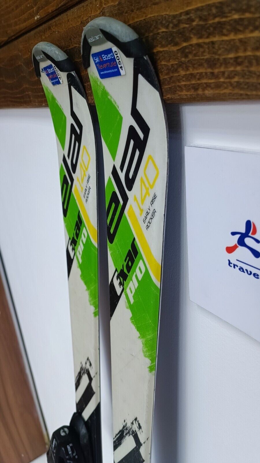 Elan Exar Pro 140 cm Ski + Elan SP 7.5 Bindungen Sport Schnee Winterspaß