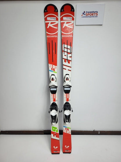 Rossignol Hero FIS 132 cm Ski + Fixations Look 7 Plaisir hivernal