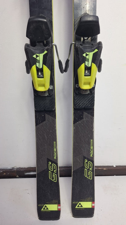 Fischer WC RC4 GS 165cm Ski + Fischer 9 Bindings Fun Snow Winter Sport Piste