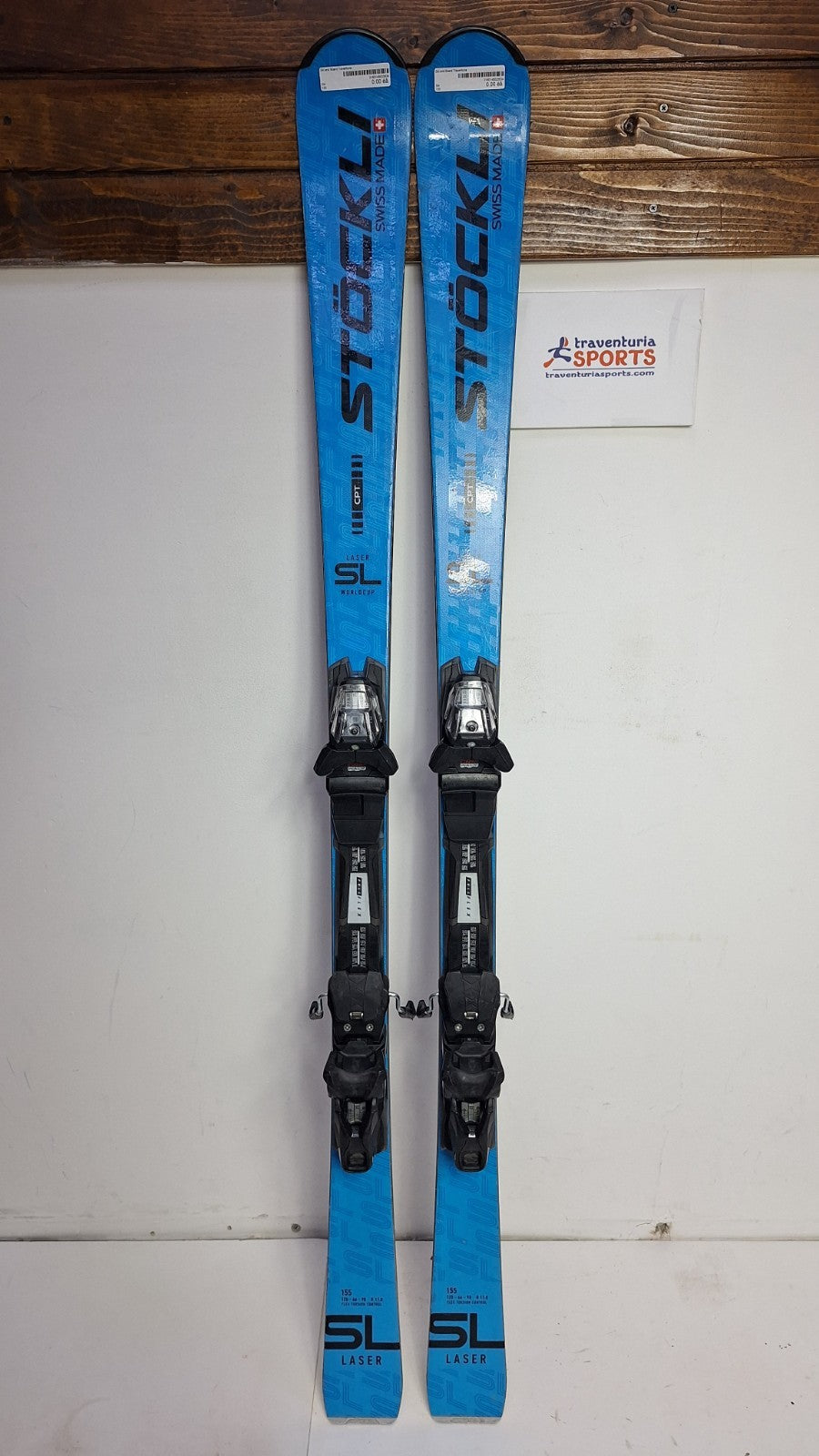 Stockli Laser SL World Cup 155cm Ski + VIST 12 Bindings Winter Sport