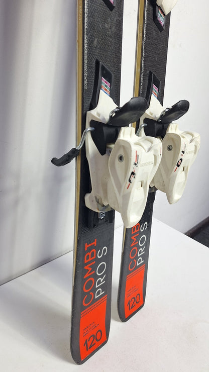 Nordica Combi Pro S 120  120cm Skis + Marker 7  Bindings Winter Sport Snow