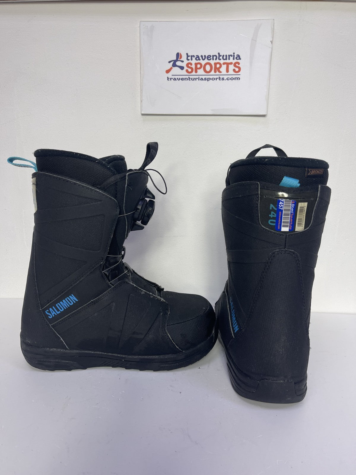Bottes de snowboard Salomon Faction RTL BOA (EU 37 1/2 ; UK 4 1/2 ; Mondo 240) Hiver