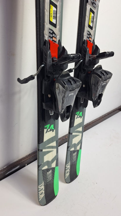 Volkl RTM 149 cm Ski + Marker 10 Bindings Fun Snow Winter Sport Piste