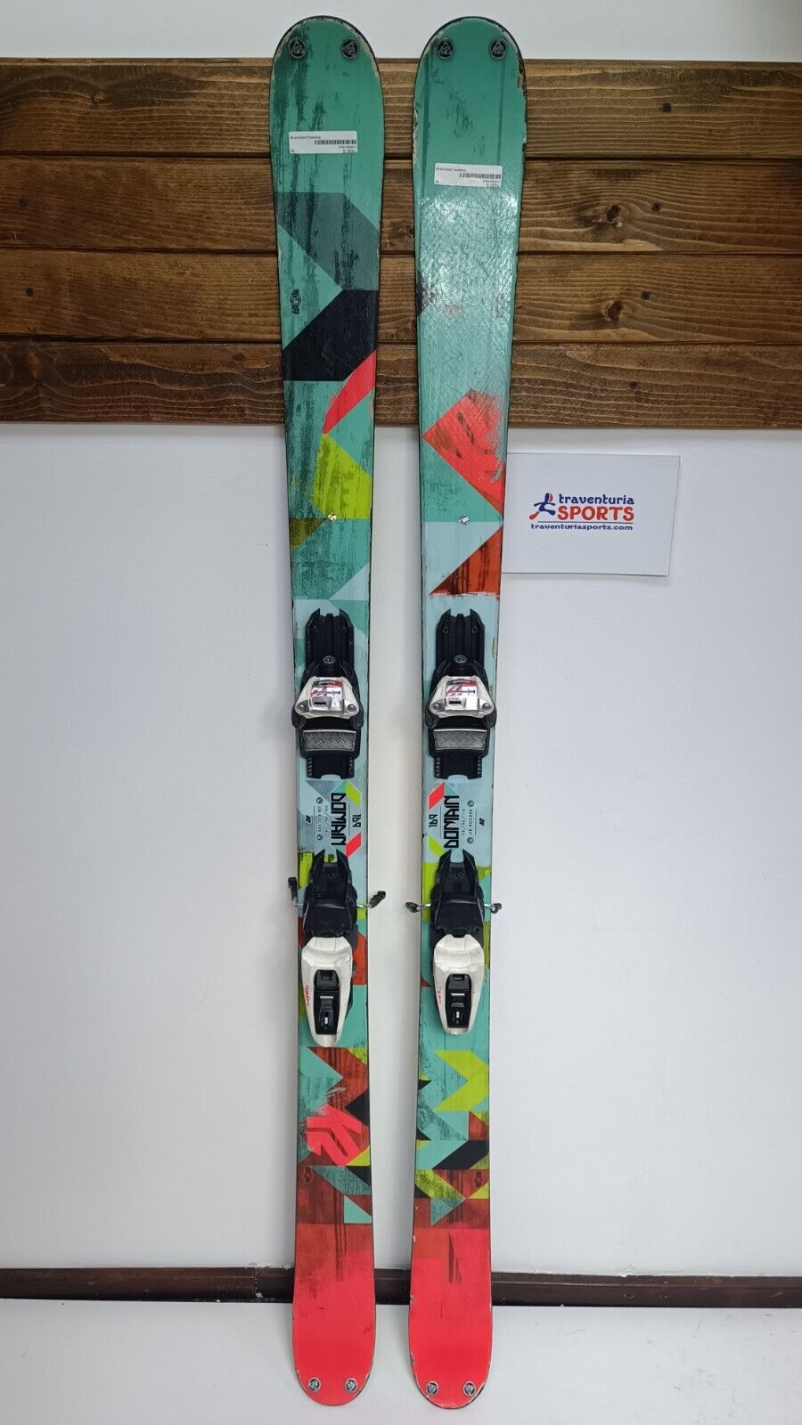 K2 Comanche 3COM 167cm r=15m All-Mountain Skis w/Marker MOD