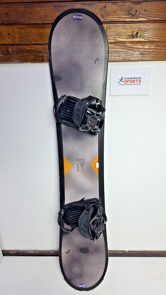 HEAD Flex 4D 158W cm Snowboard + Brand New Fastec L  Bindings Winter Snow