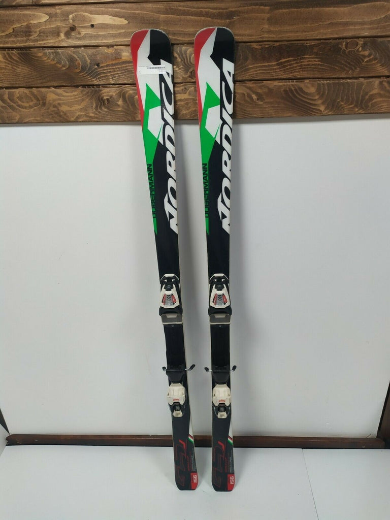 Nordica Dobermann GS J 156 cm Skis + Marker 10 Bindings Winter Fun Snow Sport
