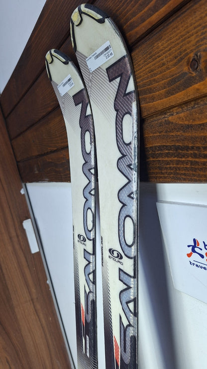 Salomon Enduro LX 750R 160cm Skis + Salomon 10 Bindings Winter Fun Snow