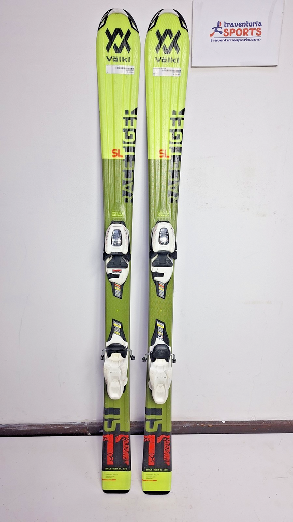 Völkl Racetiger 11 SL 130 cm Ski + Marker 7 Bindings Winter Sport Snow Fun