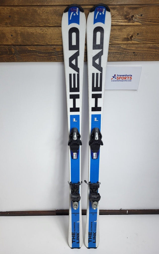 HEAD The Ultimate Link R 160 cm Skis + Tyrolia 10 Bindings BSL Winter Sport