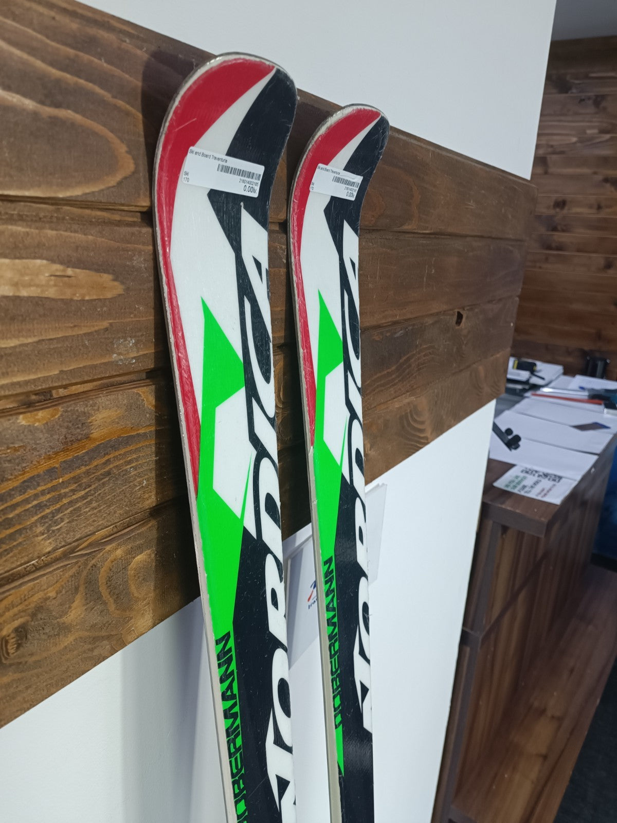 Nordica Dobermann World Cup GS 170 cm Ski + Marker 12  Bindings Snow Sport