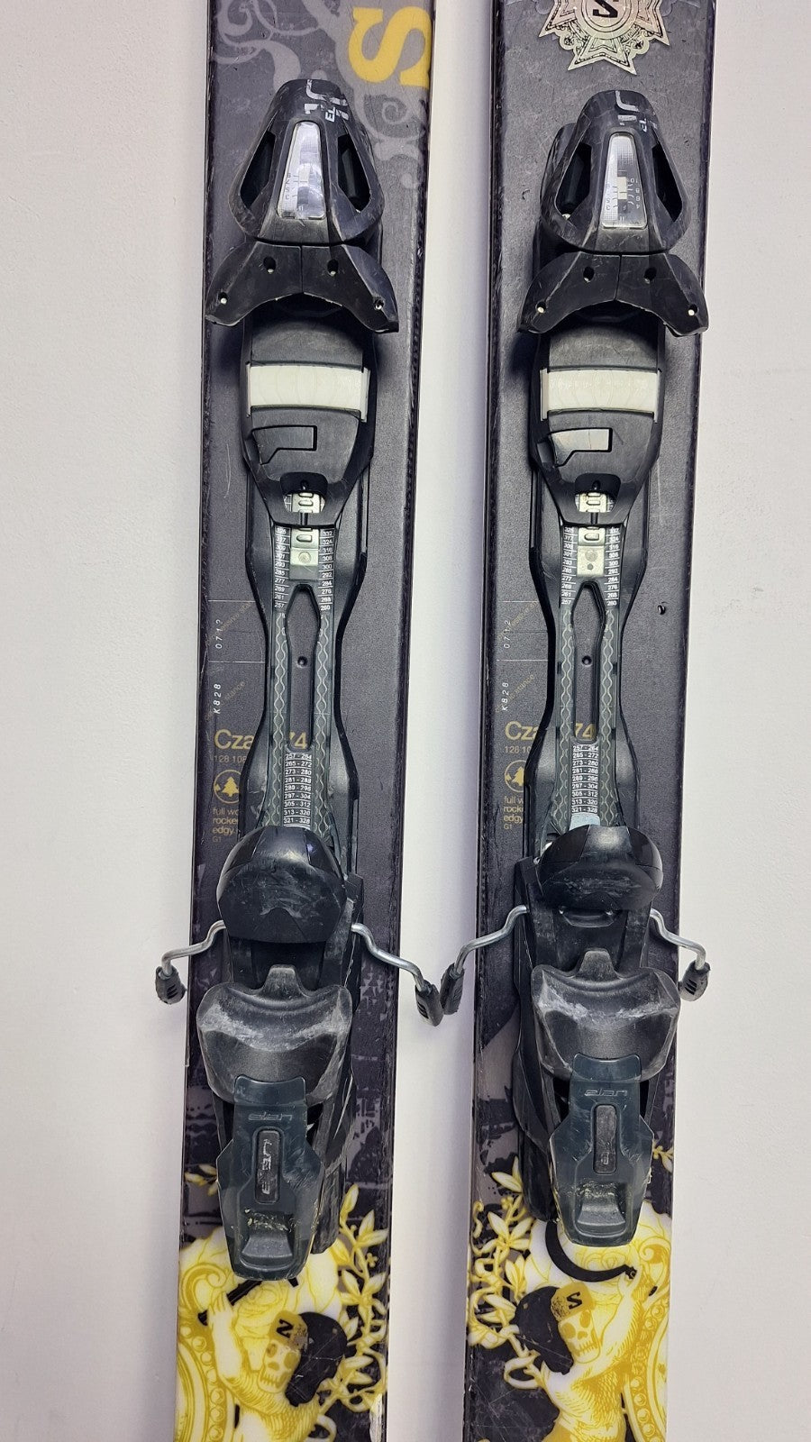 Salomon Czar 174cm  Ski + Elan 10 Bindings Winter Sport Fun