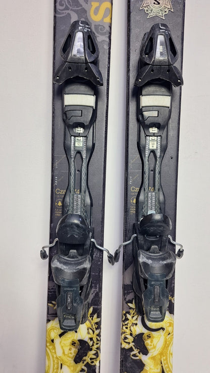 Salomon Czar 174cm  Ski + Elan 10 Bindings Winter Sport Fun