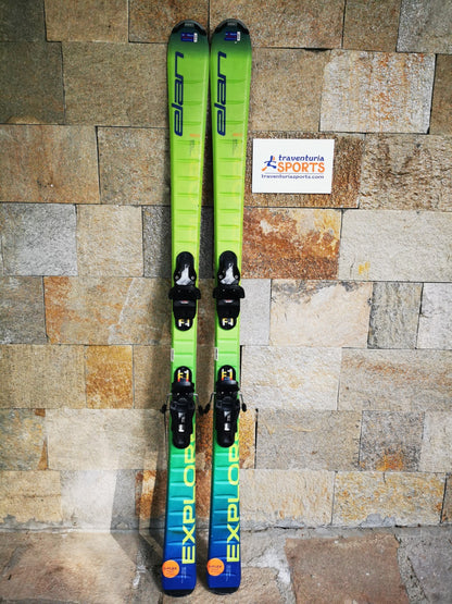 Elan Explore Pro 150cm  Ski + Elan 7.5 Bindings Adventure Winter Sport