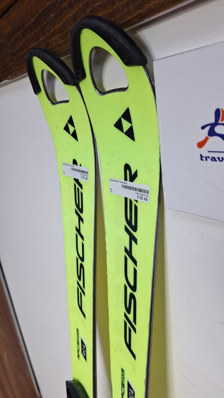 Fischer RC4 SL 135cm Ski + Fischer  Z9 Bindings Fun Snow Winter Sport