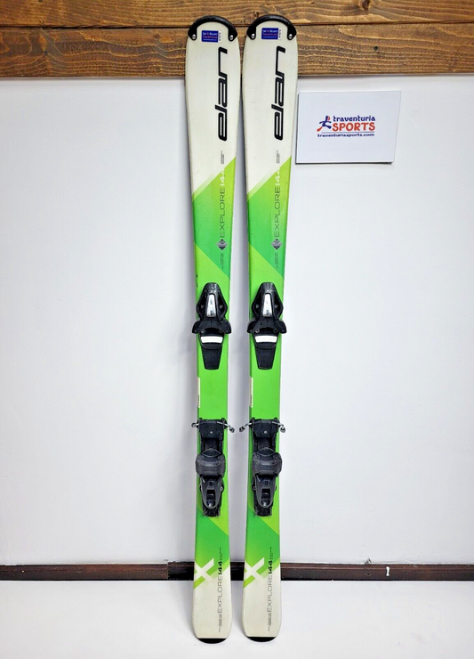Sci Elan Explore X 144 cm + attacchi Elan ESR 10 Sport invernali Outdoor Neve