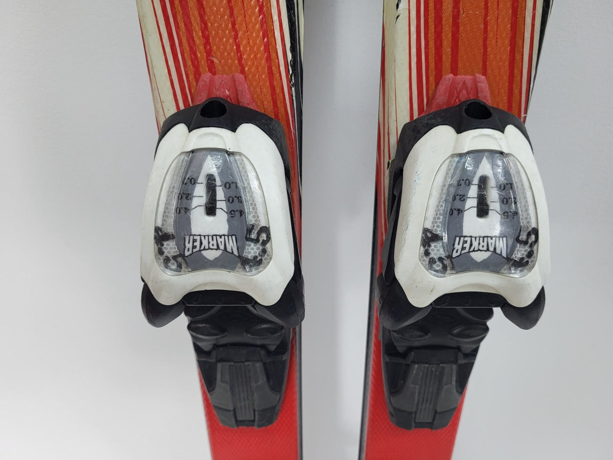 Sci Völkl Racetiger GS R JR 130 cm + Attacchi Marker 7 Sport Invernali Divertimento sulla Neve