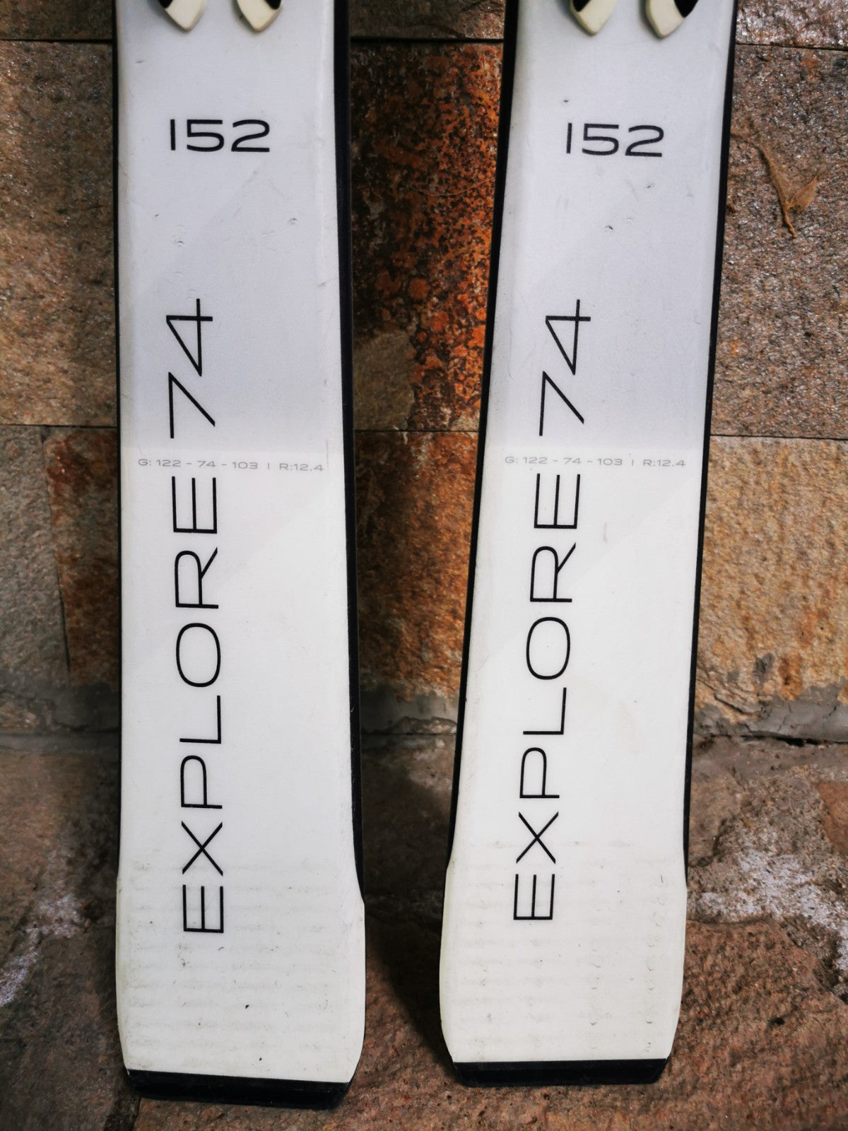 Elan Explore 74 LS 152cm  Ski + Elan 10 Bindings Adventure Winter Sport