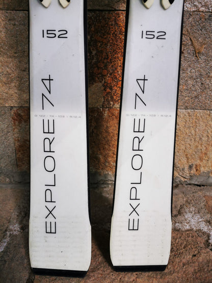 Elan Explore 74 LS 152cm  Ski + Elan 10 Bindings Adventure Winter Sport