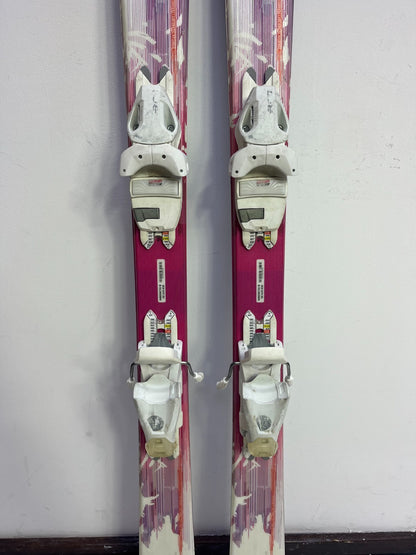 Elan Snow White  146cm  Ski + Elan EL 7.5 Bindings Winter Sport Fun