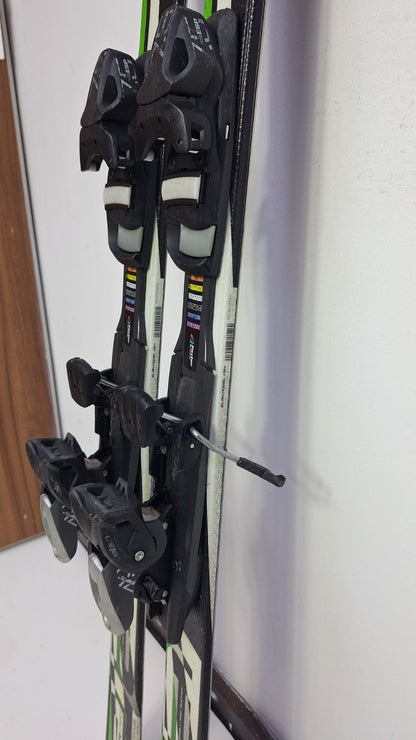 Elan Exar Pro 140 cm Ski + Elan ESP 7.5 Bindungen Sport Schnee Winter Spaß Abenteuer