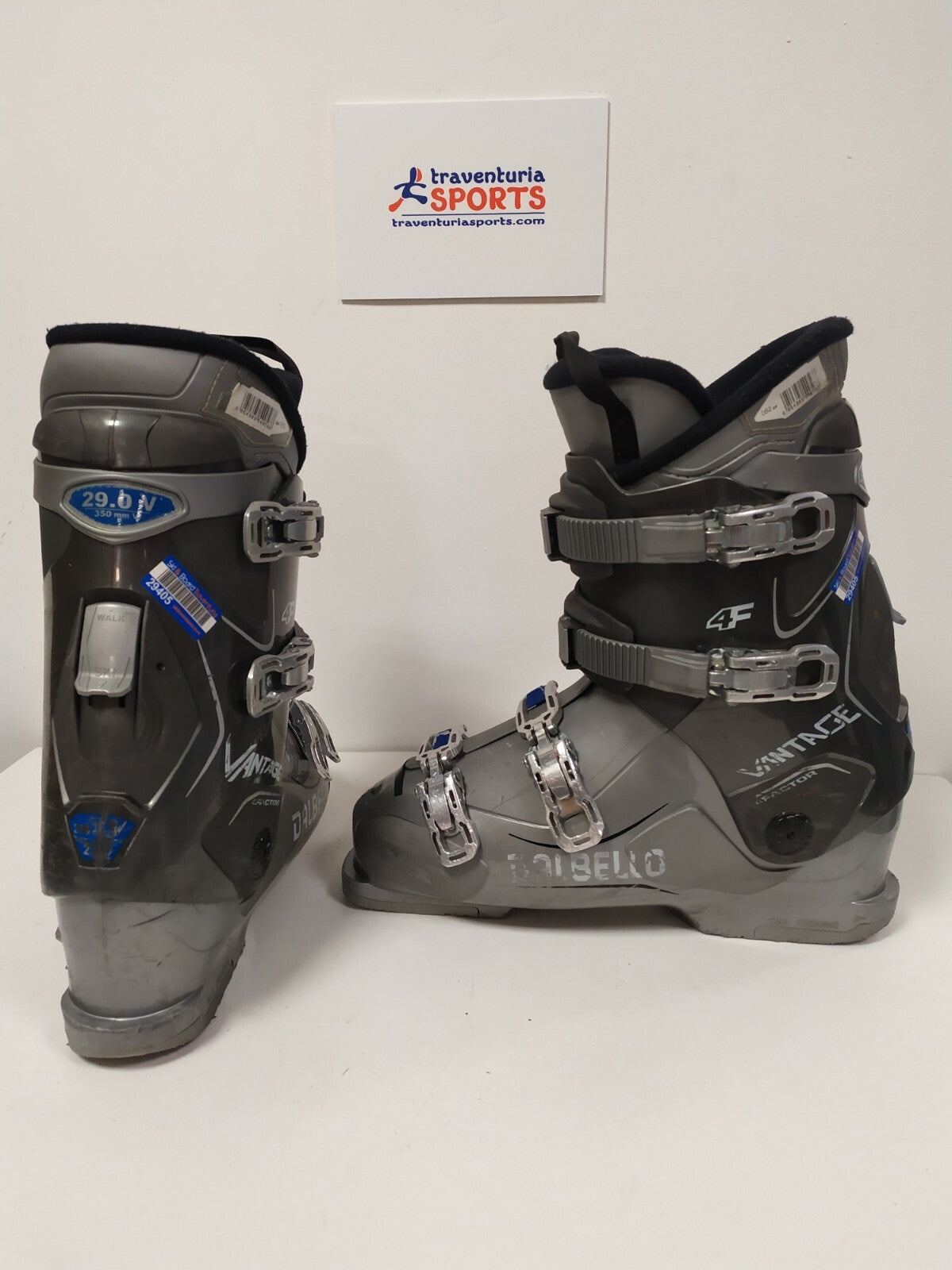 2015 Dalbello RTL-Vantage 4F Ski Boots (EU 45; UK 10 1/2; Mondo 290) Winter Fun