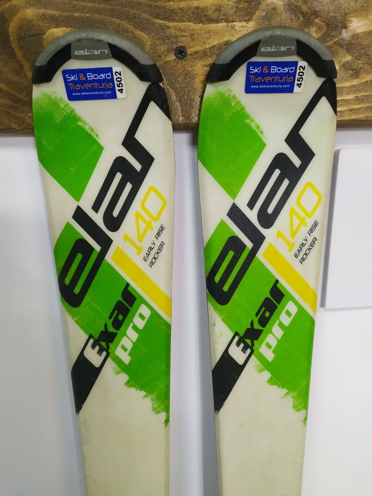 Elan Exar Pro 140 cm Ski + NEW Tyrolia 7.5 Bindings Sport Snow Winter Fun