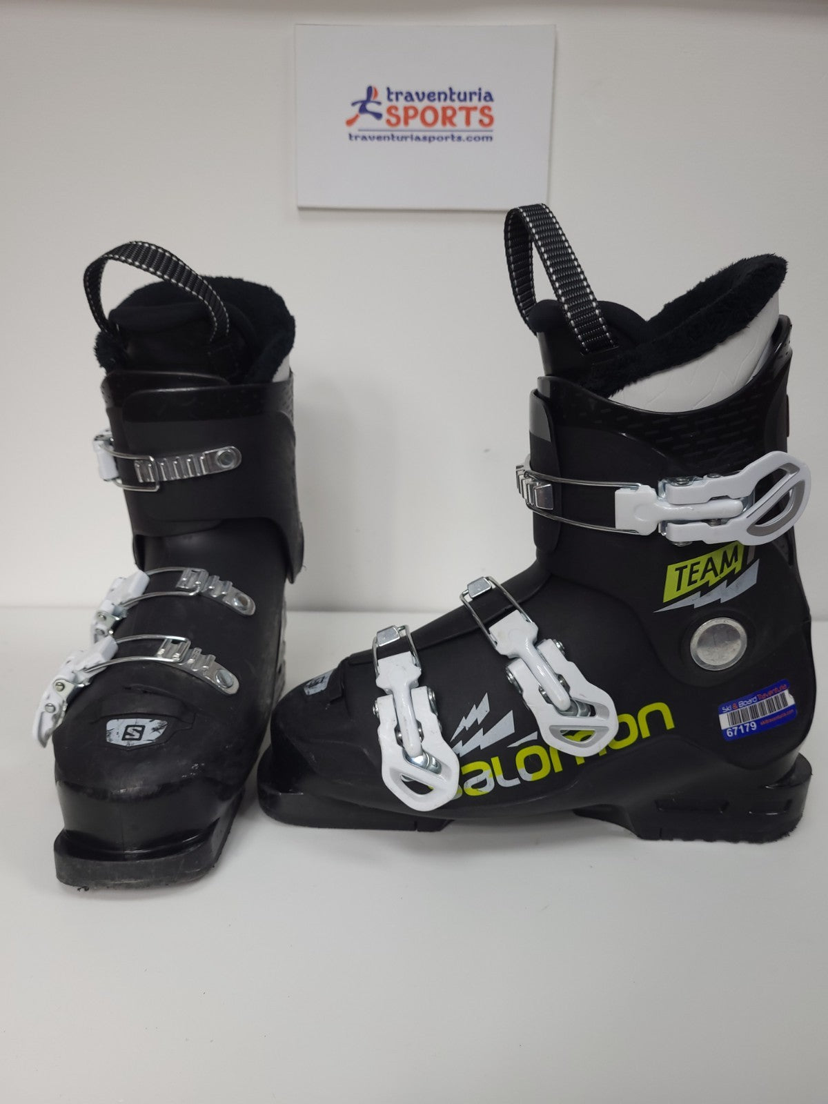 Salomon Team T3 Ski Boots (EU 38 1/3; UK 5; Mondo 245) Sport Winter Snow Fun