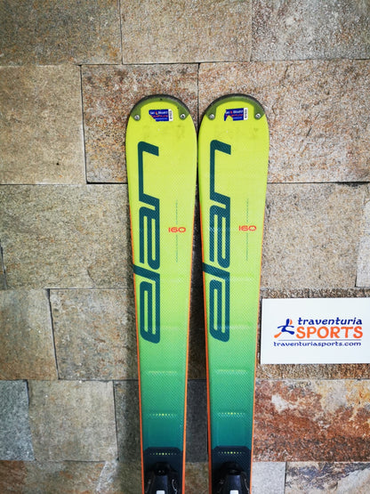 Elan Element RS 160cm  Ski + Elan ESP 10 Bindings Adventure Winter Sport