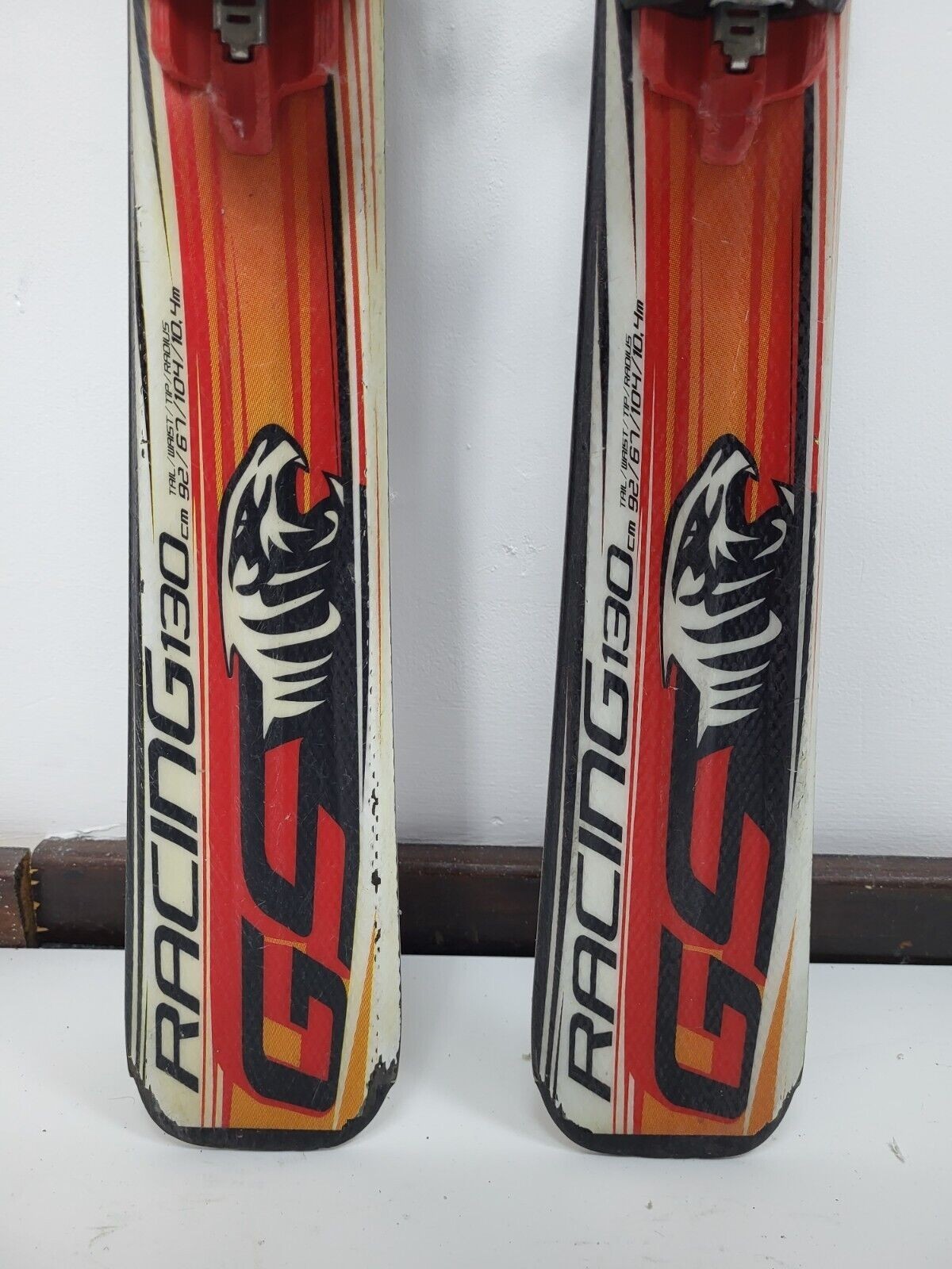 Völkl Racetiger GS R JR 130 cm Ski + Marker 4.5 Bindings Winter Sport Snow Fun