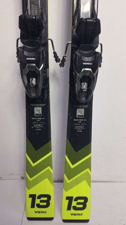 Volkl Racetiger SC 165cm Ski + Marker 10 Bindings Winter Sport