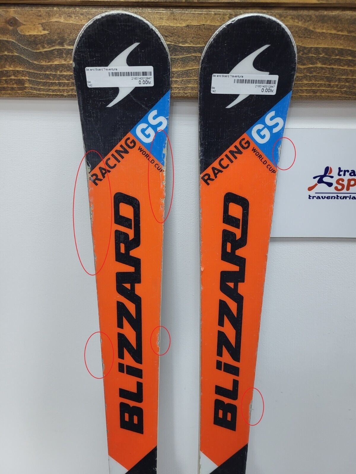 Blizzard Racing GS World Cup 142 cm Ski + Marker 8 Bindings Winter Fun Sport