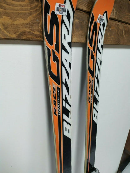 Blizzard Race GS World Cup 149 cm Ski + Salomon 9.5 Bindings Winter Sport Snow