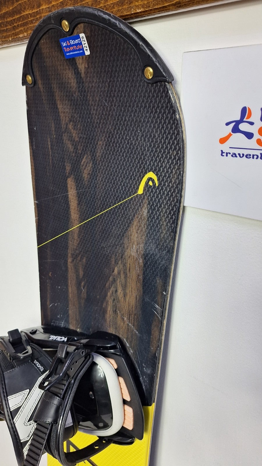 Snowboard HEAD Rocka 4D JR 135 cm + fixations VOLKL S neuves Sport d'hiver Amusement
