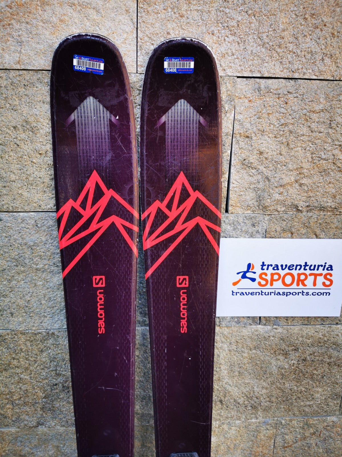 Salomon Myriad 85 161cm  Ski + Elan EL 10 Bindings Adventure Winter Sport