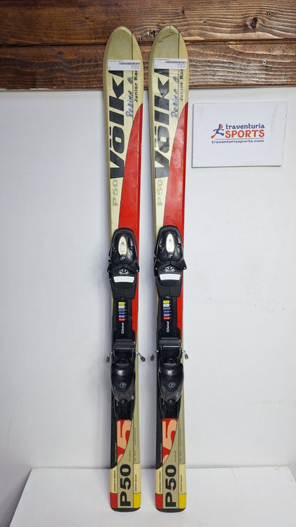 Volkl P50 120cm Ski + Tyrolia 4.5 Bindings Winter Sport Fun