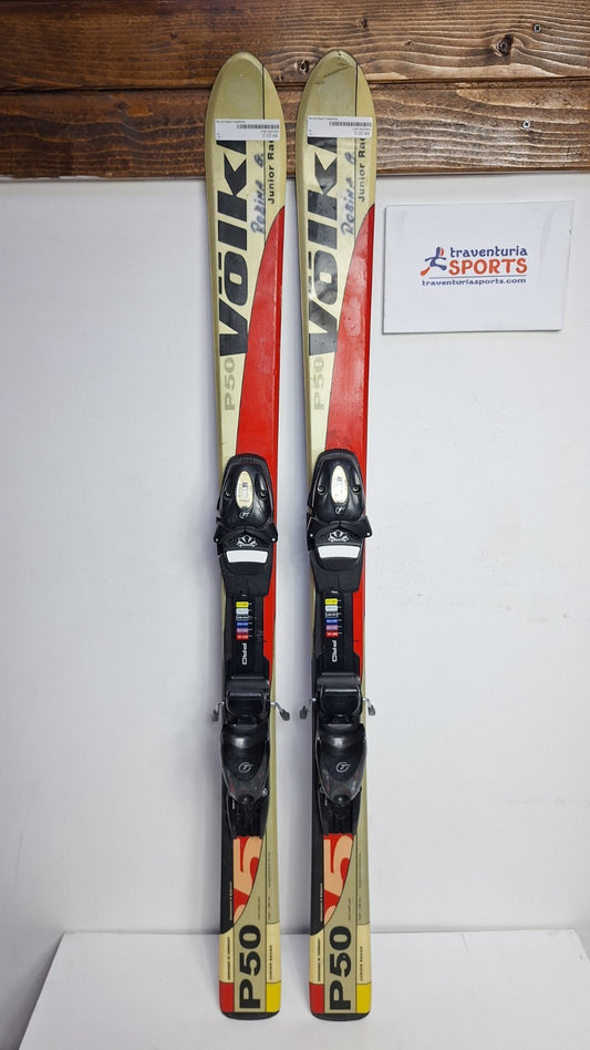 Volkl P50 120cm Ski + Tyrolia 4.5 Bindings Winter Sport Fun