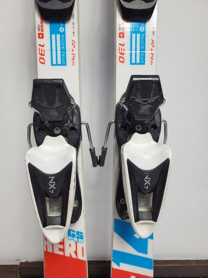Rossignol Hero FIS Pro 130 cm Ski + Fixations Look 7 Plaisir hivernal