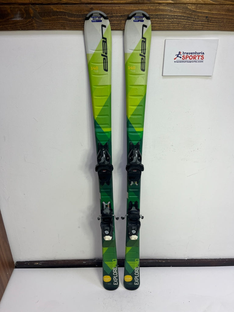 Elan Explore Pro QS 140 Ski + Elan EL 7.5 Bindungen Sport Schnee Winter
