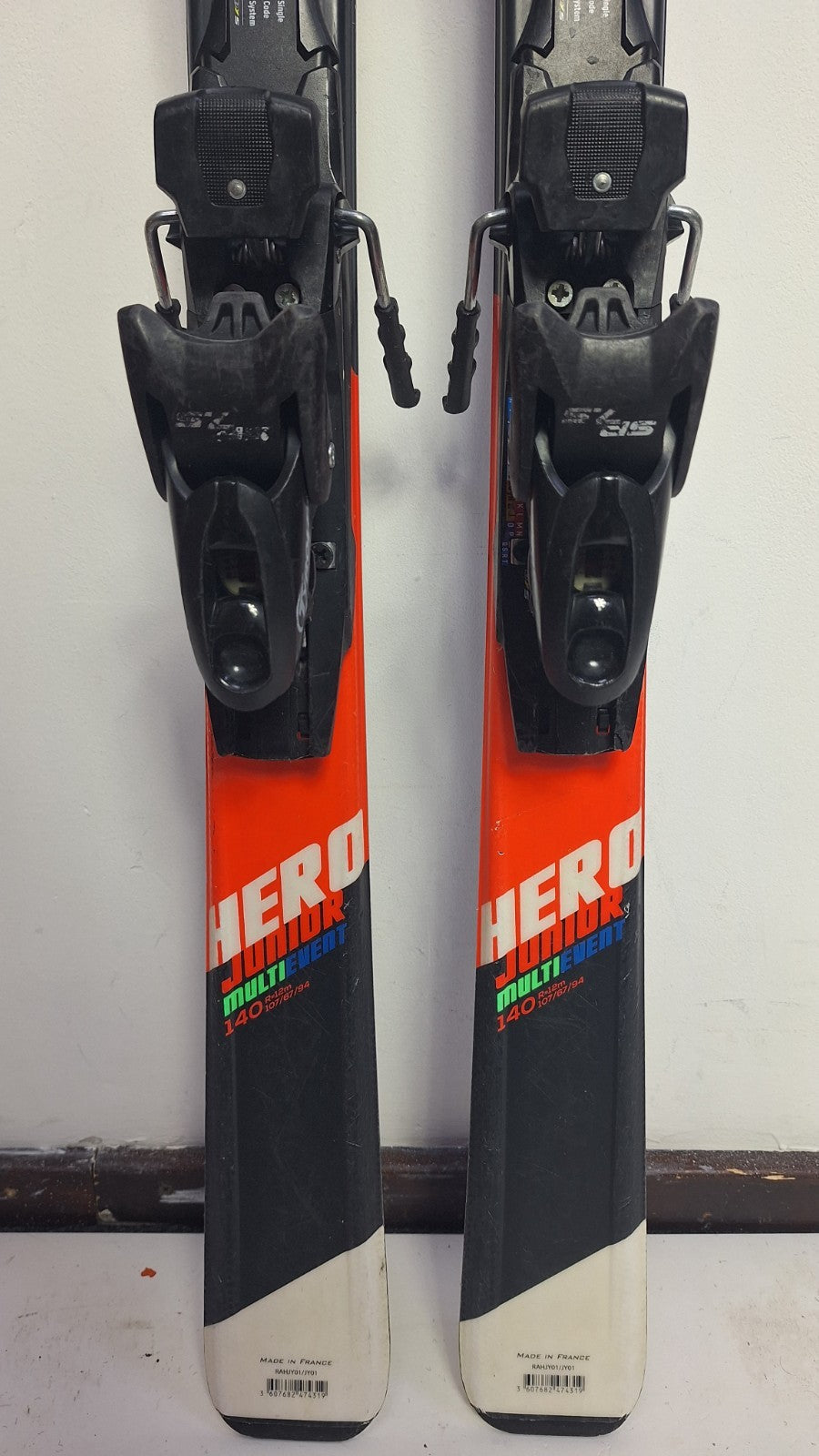 Rossignol HERO J MultiEvent  140cm  Ski + Elan ESP 7.5 Bindings  Winter Sport