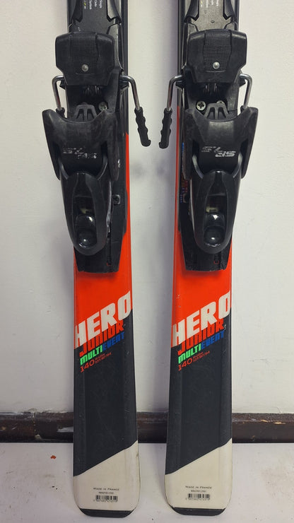 Rossignol HERO J MultiEvent  140cm  Ski + Elan ESP 7.5 Bindings  Winter Sport