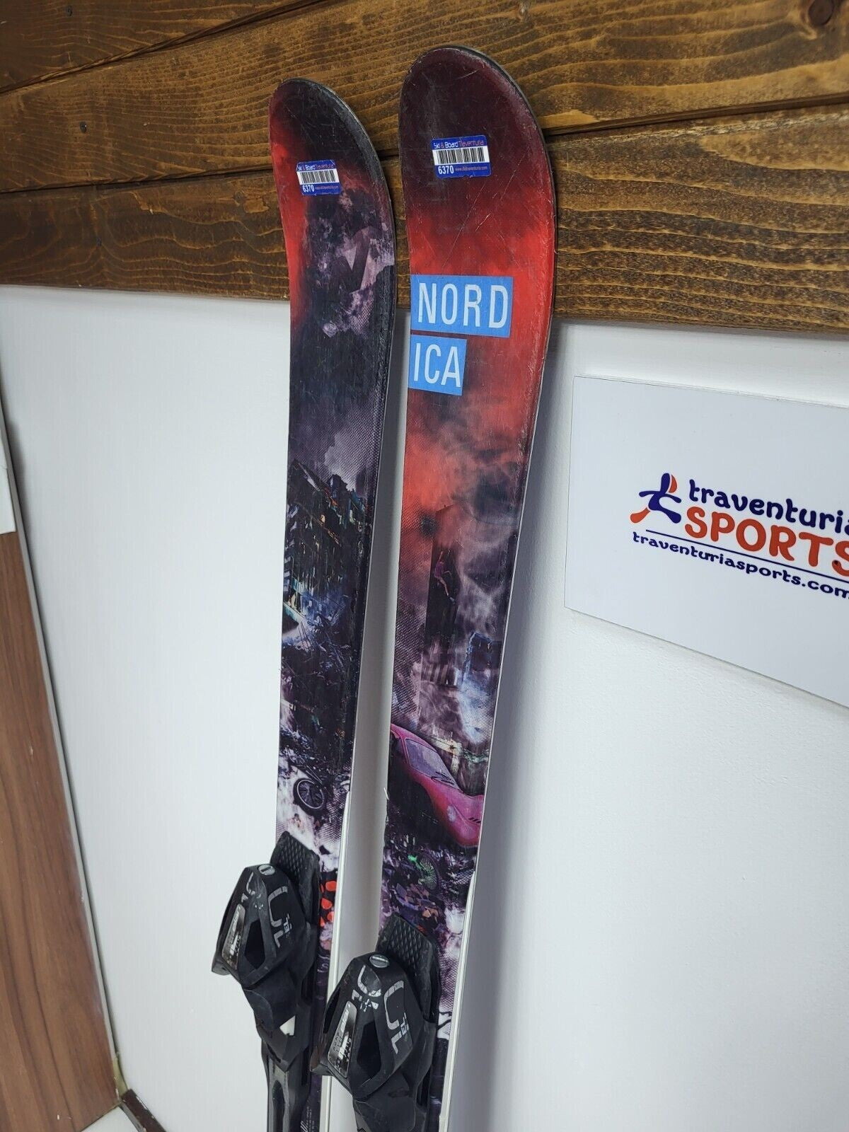 Nordica The Ace J 148 cm Ski + Elan 10 Bindings Winter Outdoor Snow