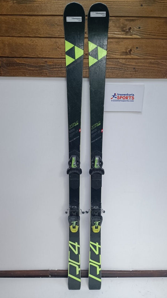Fischer RC4 WC GS 165cm Ski + Fischer 9 Bindungen Winter Fun Snow Sport