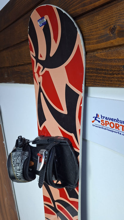 Heli Kamikaze 157 cm Snowboard + HEAD Rental L  Bindings Winter Snow Adventure