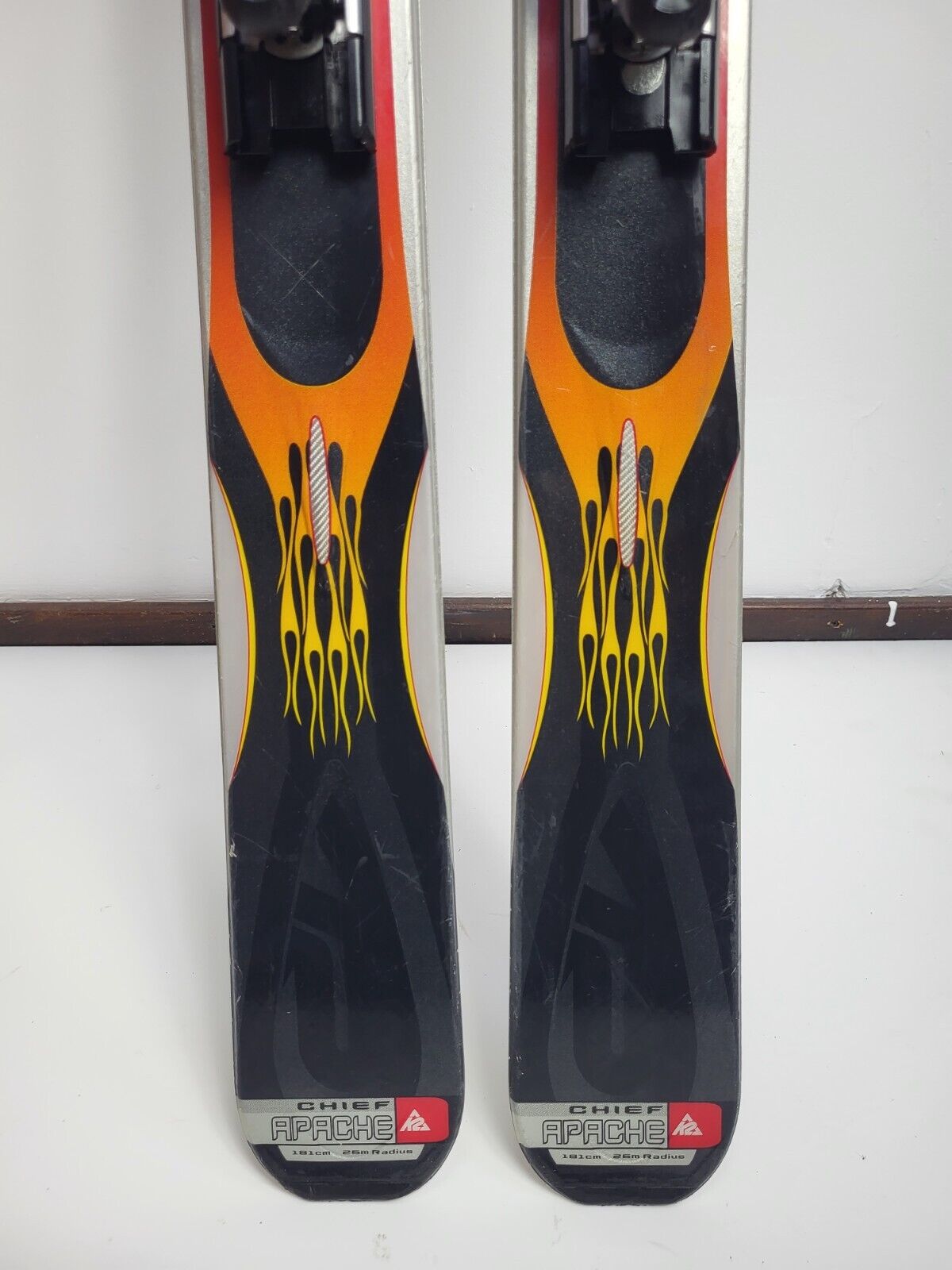 K2 Apache Chief 179 cm Ski +Atomic 10 Bindings Winter Fun Snow Outdoor Sport