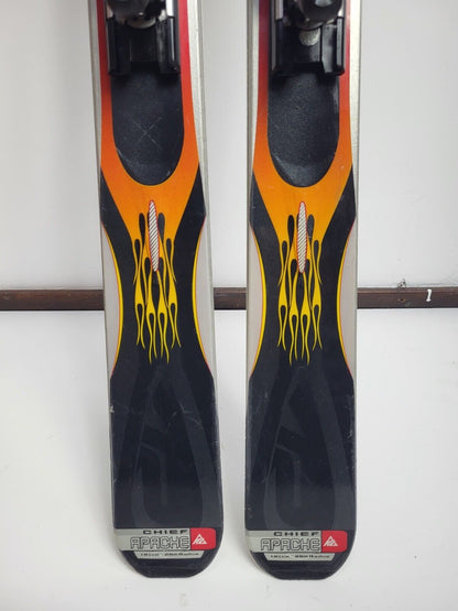 K2 Apache Chief 179 cm Ski +Atomic 10 Bindings Winter Fun Snow Outdoor Sport