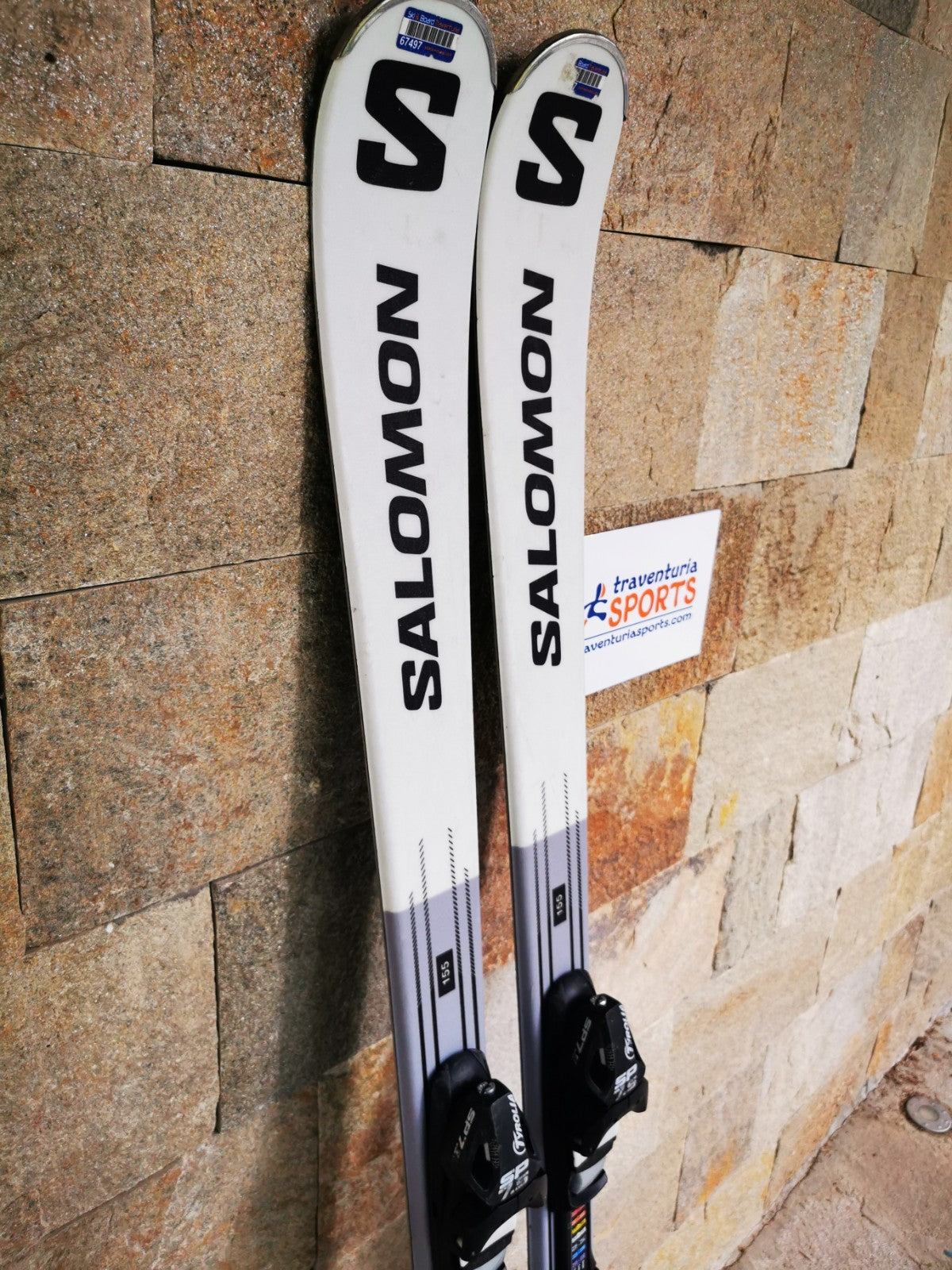 Salomon S/MAX 4 155cm  Ski + Tyrolia SP 7.5 Bindings Winter Sport Fun