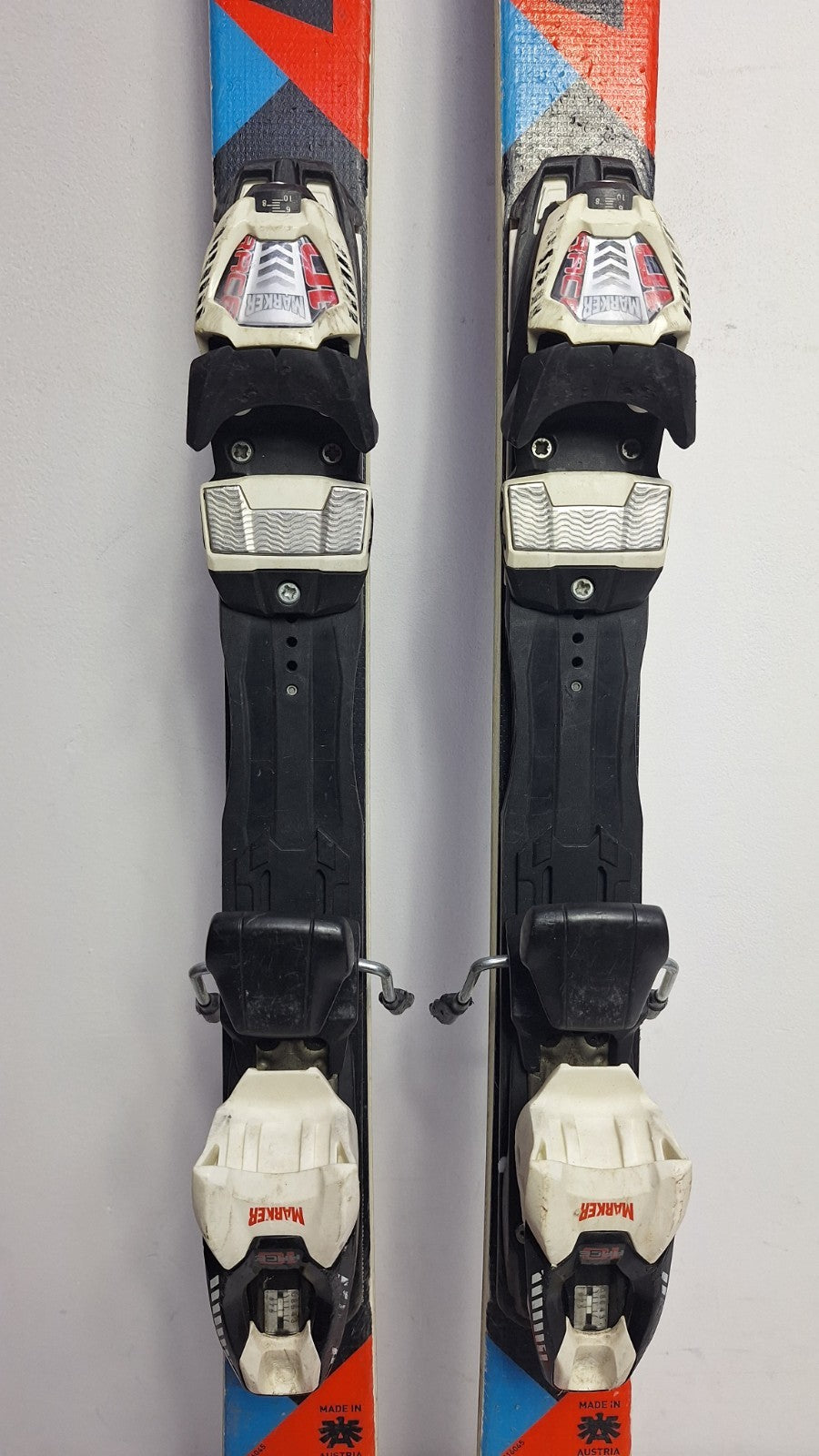Blizzard Titanium Racing GS 149 cm Skis + Marker 10 Bindings Winter Fun Snow
