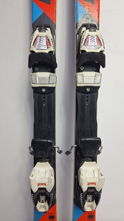 Blizzard Titanium Racing GS 149 cm Skis + Marker 10 Bindings Winter Fun Snow