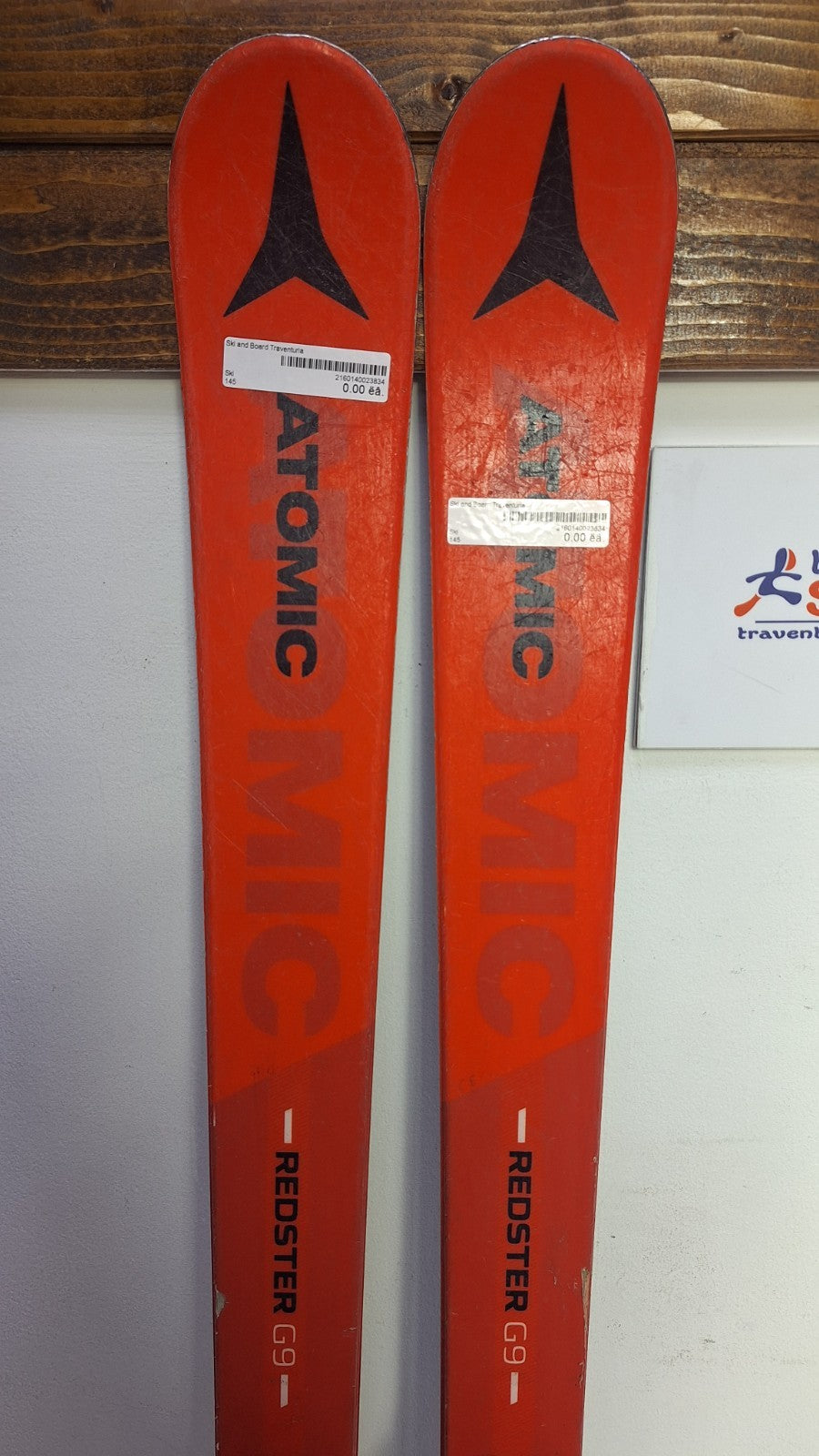 Atomic Redster G9 145 cm Skis + Atomic 10 Bindings Winter Fun Snow